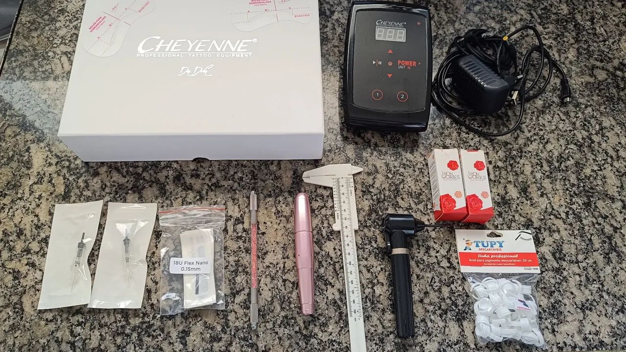 Máquina de Micropigmentação de sobrancelhas e Tatuagem Cheyenne Power Unit II - Foto 3