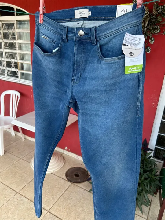 Calça Jeans C&A c/ Lycra Nova 40 e 44