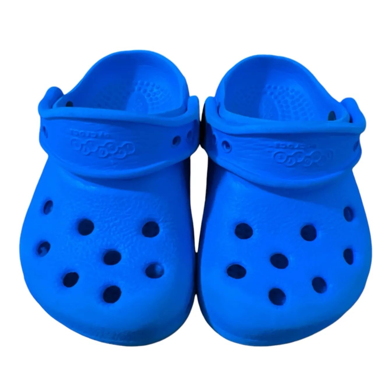 Chinelos Crocs C4/5 Azul Bebê