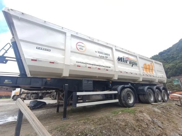 SR/RANDON Basculante 2023 - 4º eixo - com kit hidráulico 55m³ - Foto 6