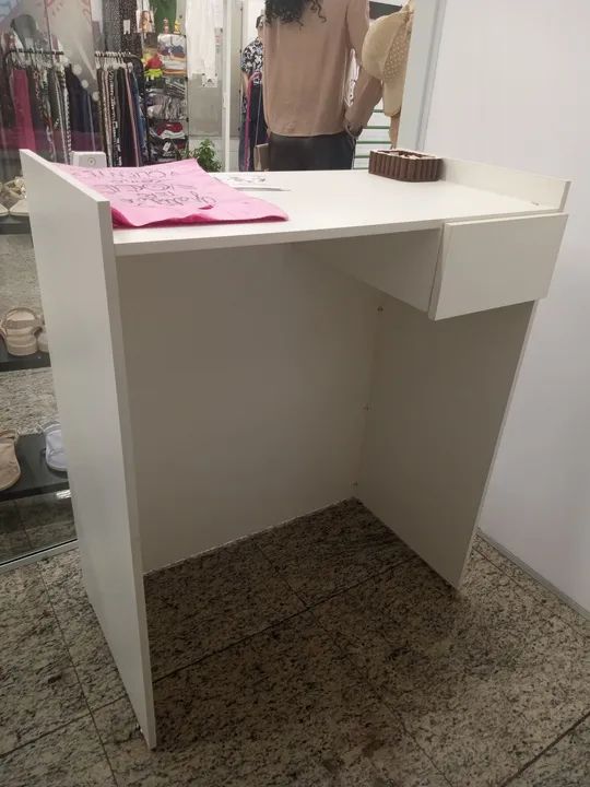 Balcão de Loja - Branco - MDF - Foto 2