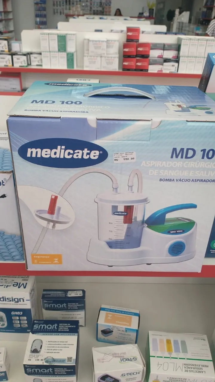 Aspirador cirúrgico Grátis Sonda de aspiração