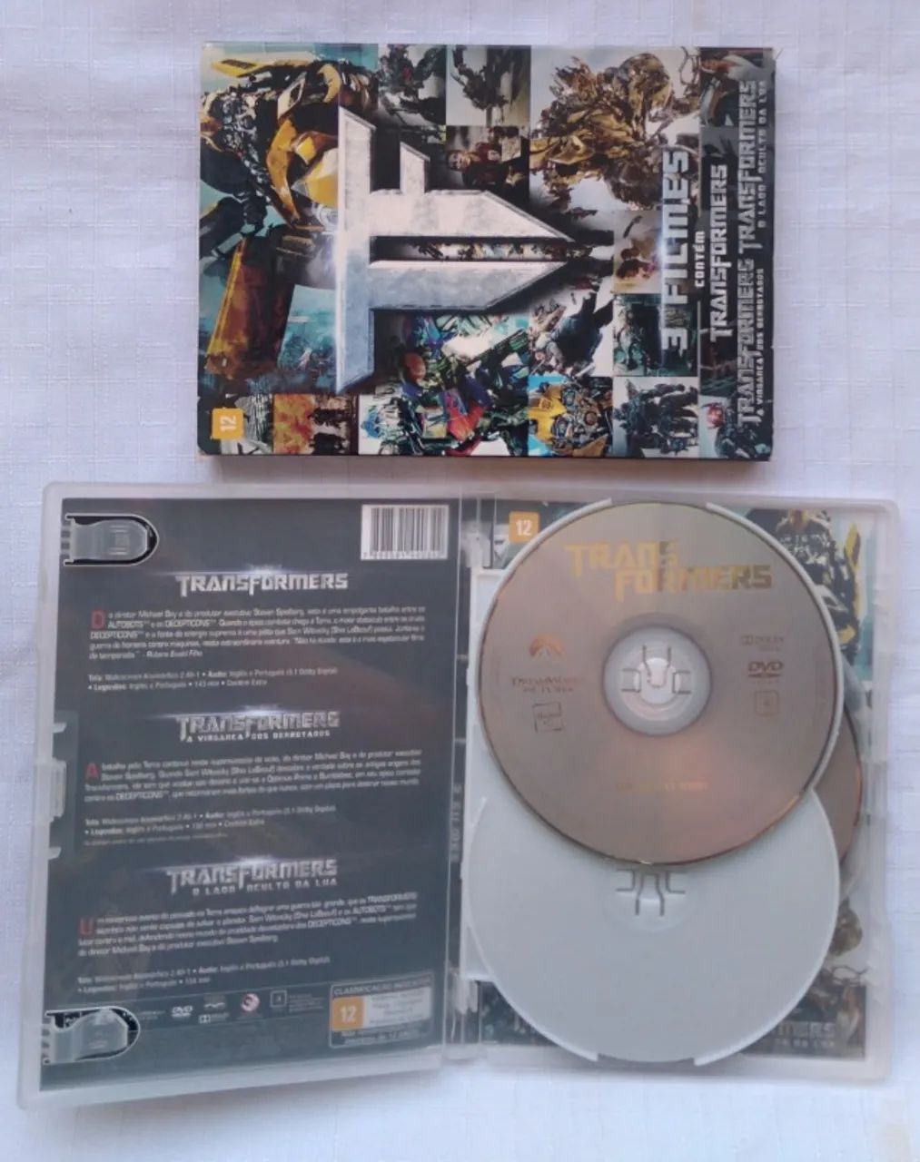 Dvd Coleção Transformers - 4 Filmes (original) - Foto 4