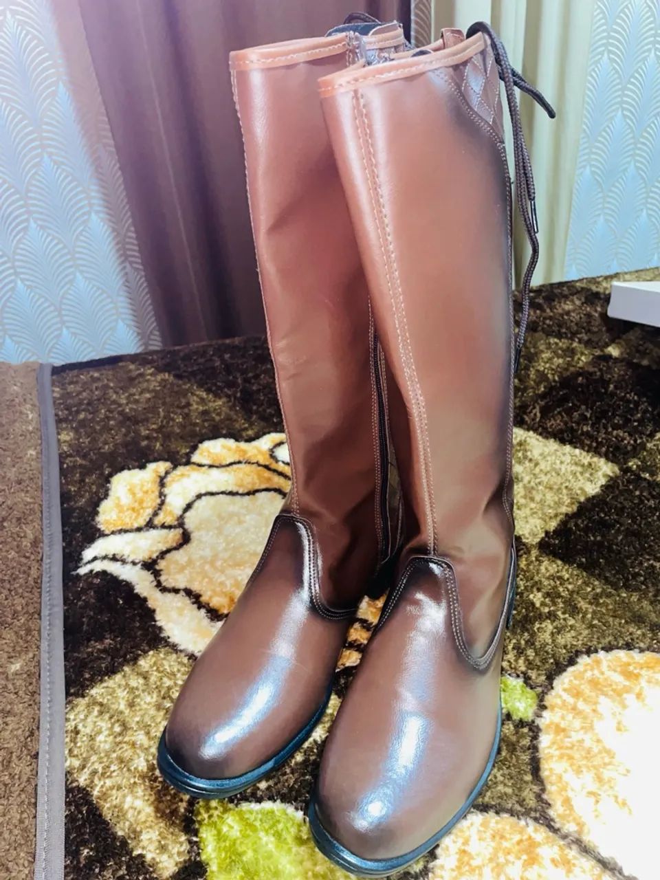 Bota Montaria Marrom/ N-36 Nova  - Foto 4