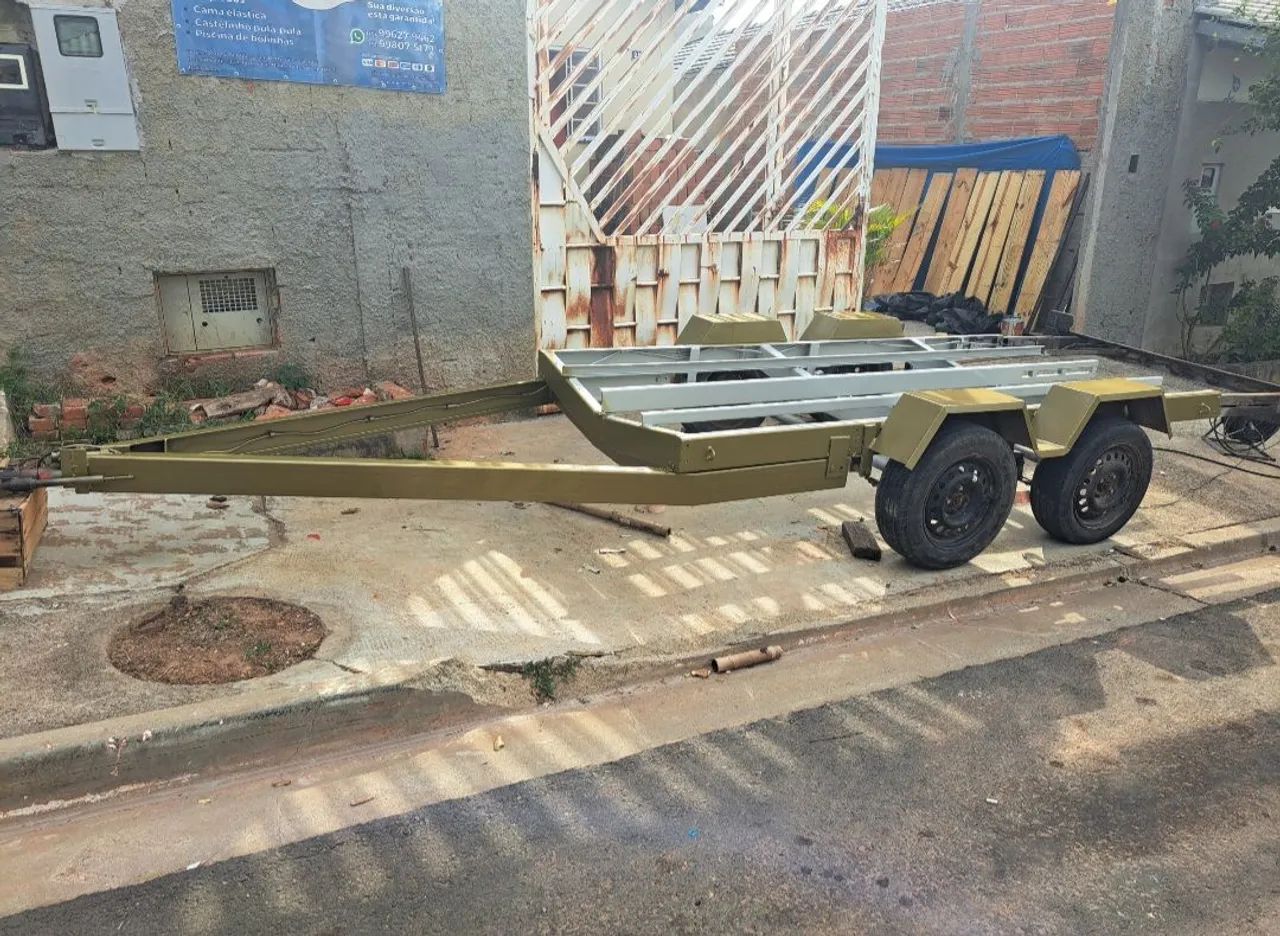 Carretinha Reboque Encalhe