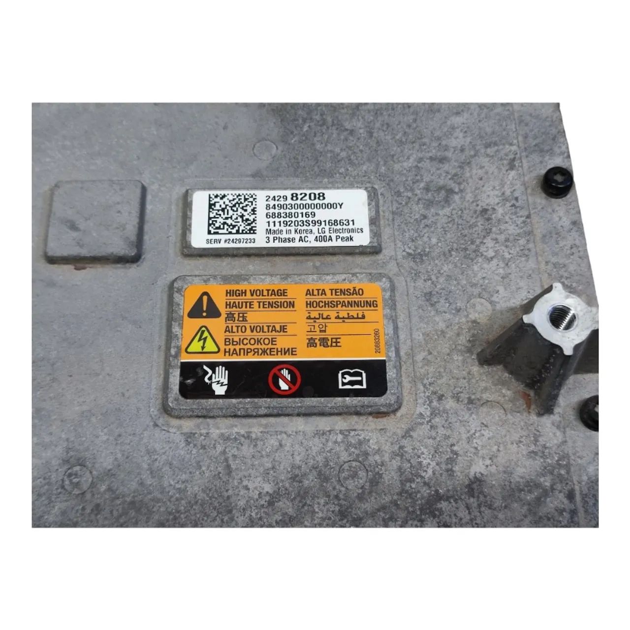 Módulo Inversor Potência Motor Drv Bolt Ev 149kw 2019 A 2021 - Foto 3