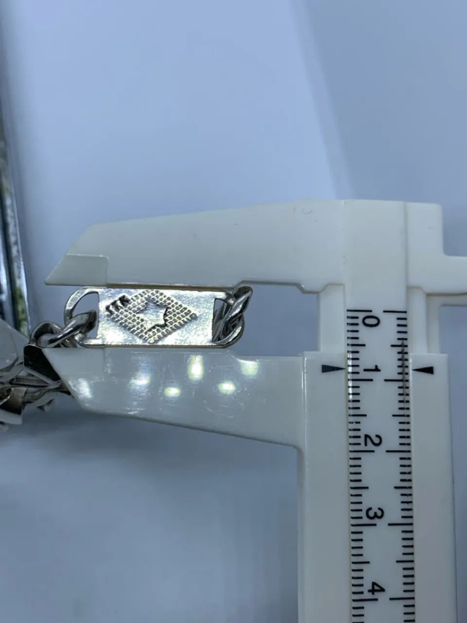 corrente de prata de lei 925 Colar com design exclusivo de estrelas - Foto 4