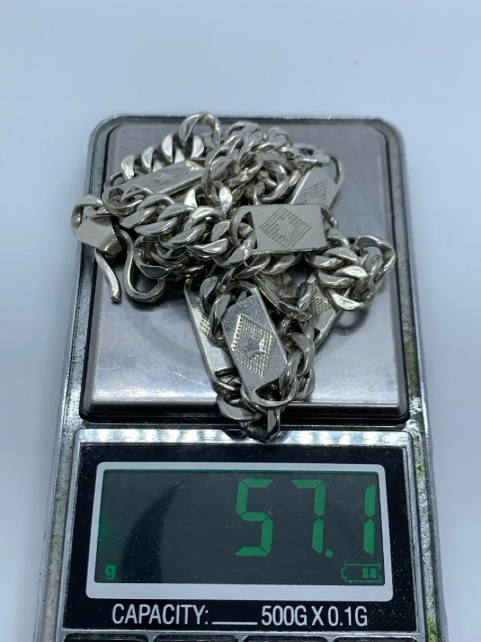 corrente de prata de lei 925 Colar com design exclusivo de estrelas - Foto 2