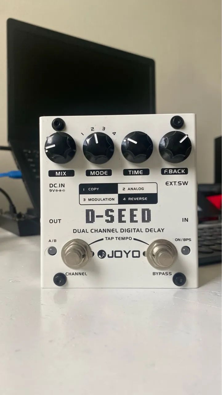 Pedal Joyo D-Seed Dual Channel Digital Delay