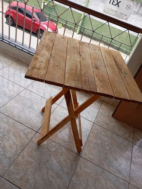 Jogo de mesa dobravel - Foto 5