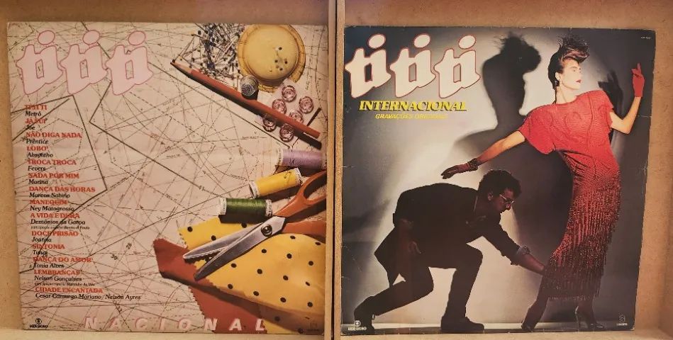 Novela Ti Ti Ti - Disco De Vinil - Lp - 1985 - Nacional e internacional