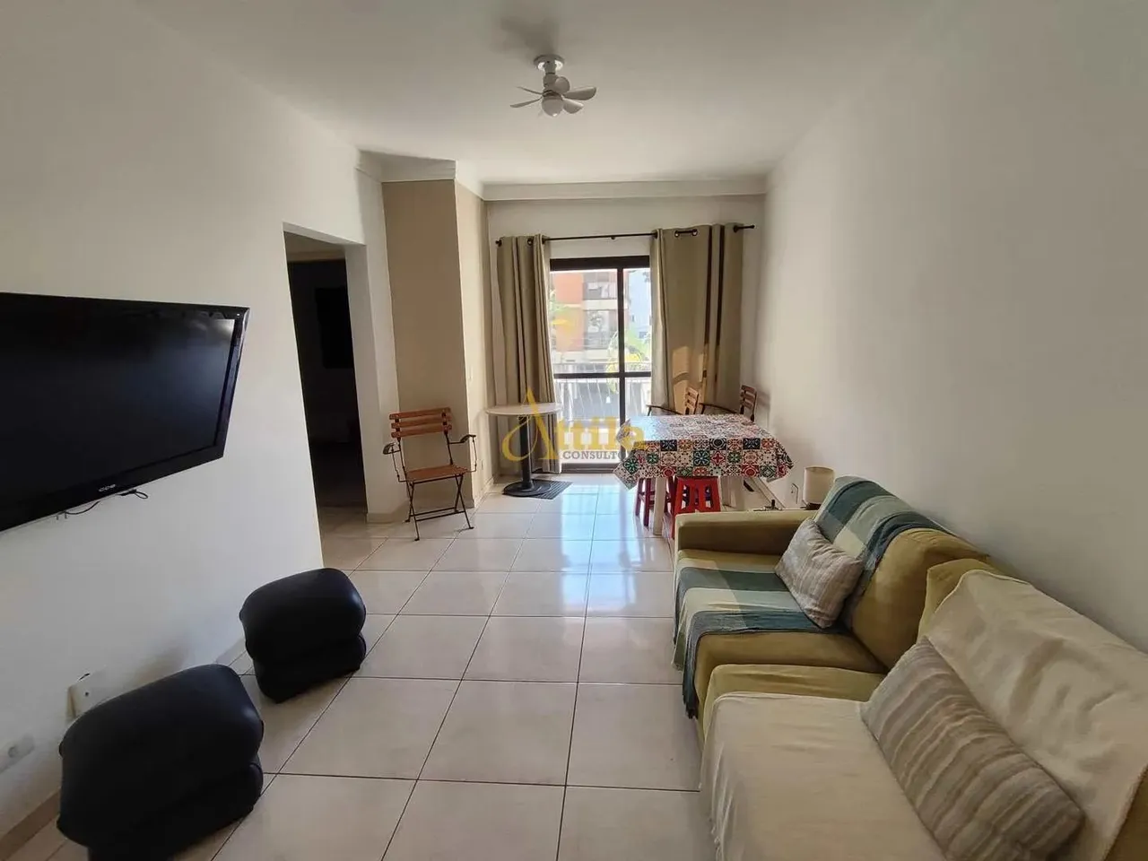 Apto 2 dorms., sacada, 1 vaga, lazer, Enseada