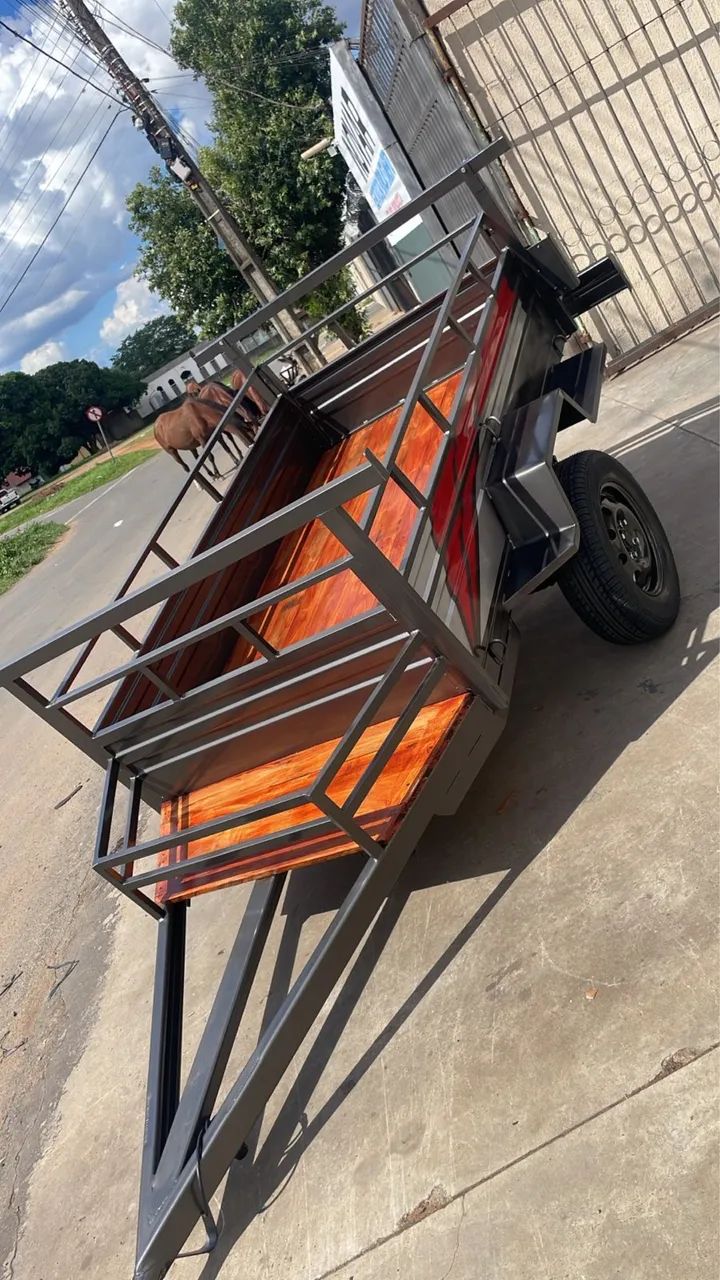 CARRETINHA REBOQUE PRONTA ENTREGA  - Foto 3