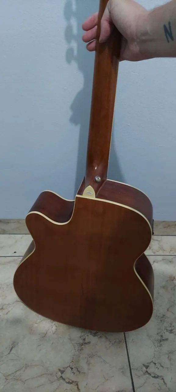 Violão Seizi Aço Eletroacustico - Foto 2