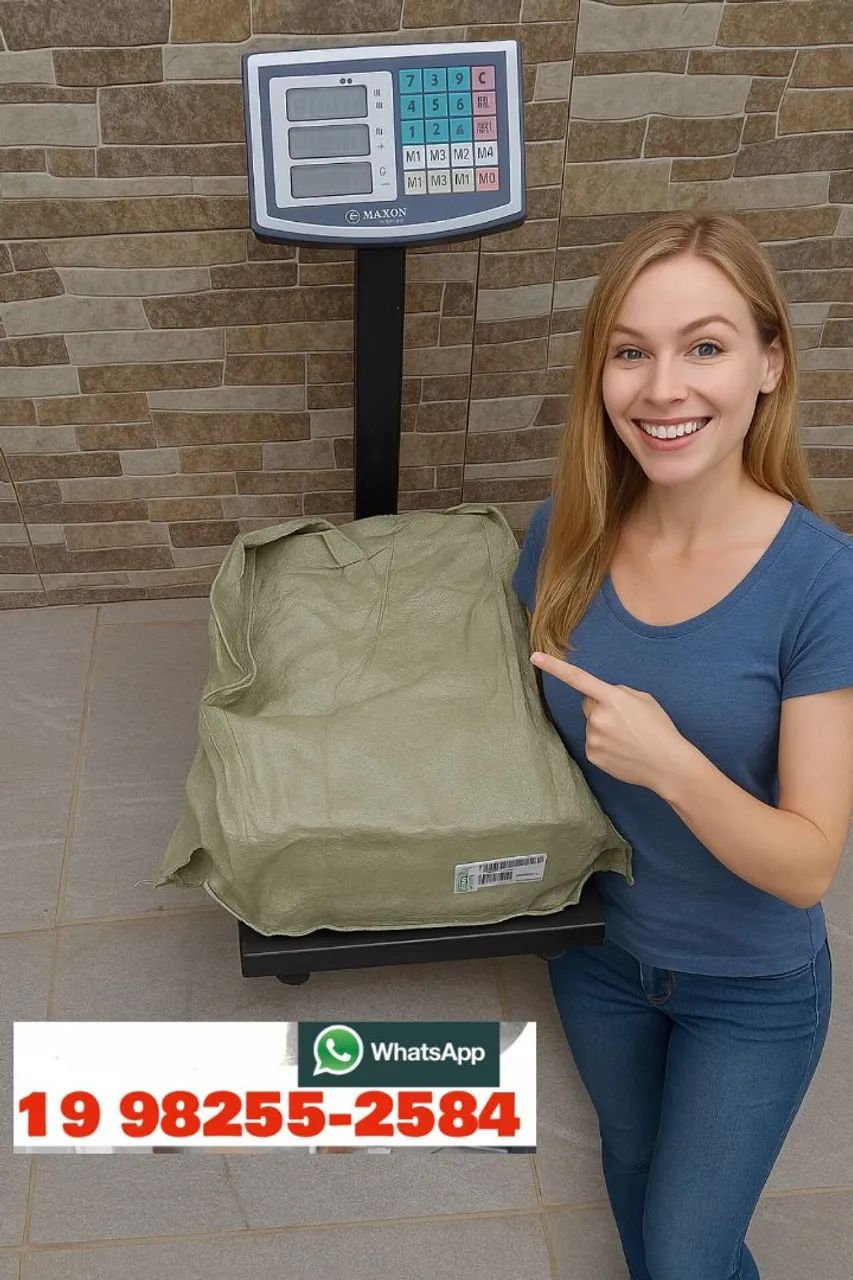 Balança Plataforma 300 kg Produto Novo 