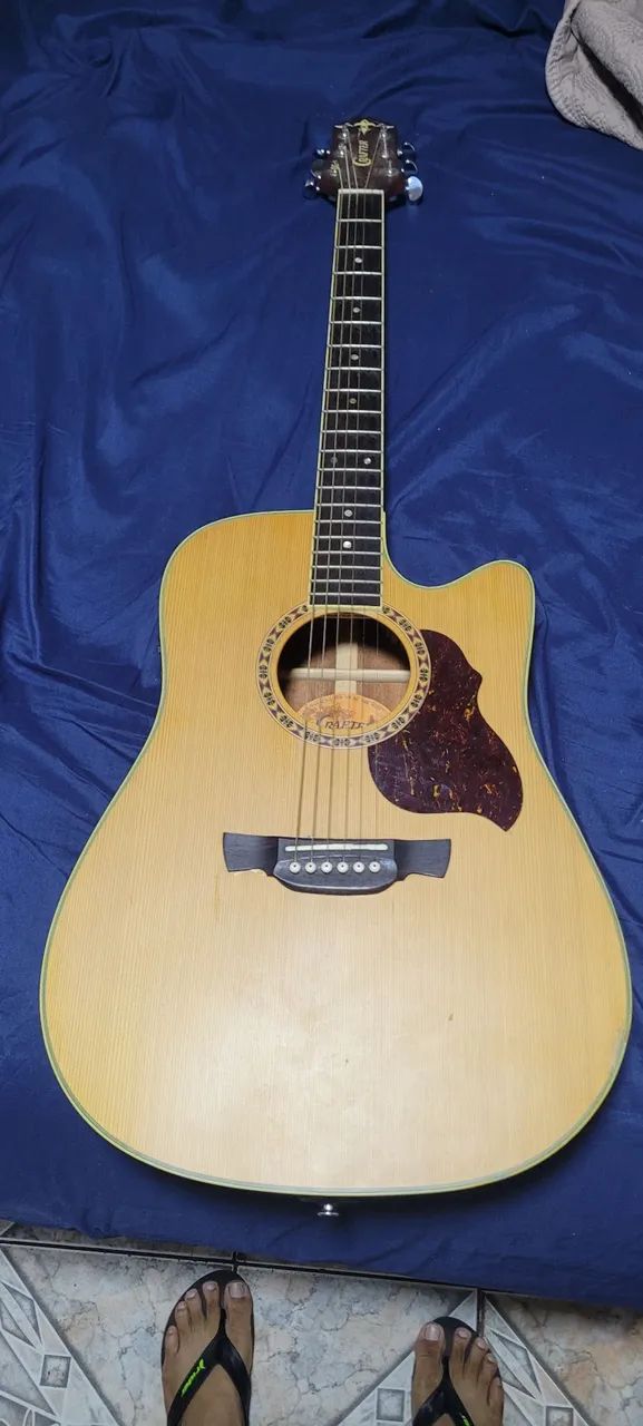 Violão Crafter DE7/N Eletroacústico - Fishman Presys (com case)