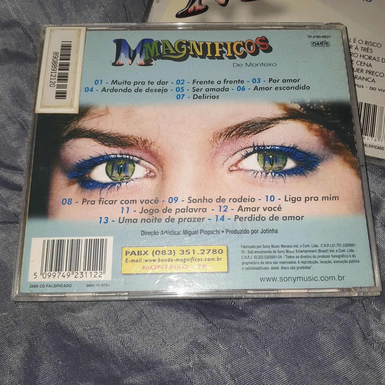 2 cds banda Magníficos  - Foto 3