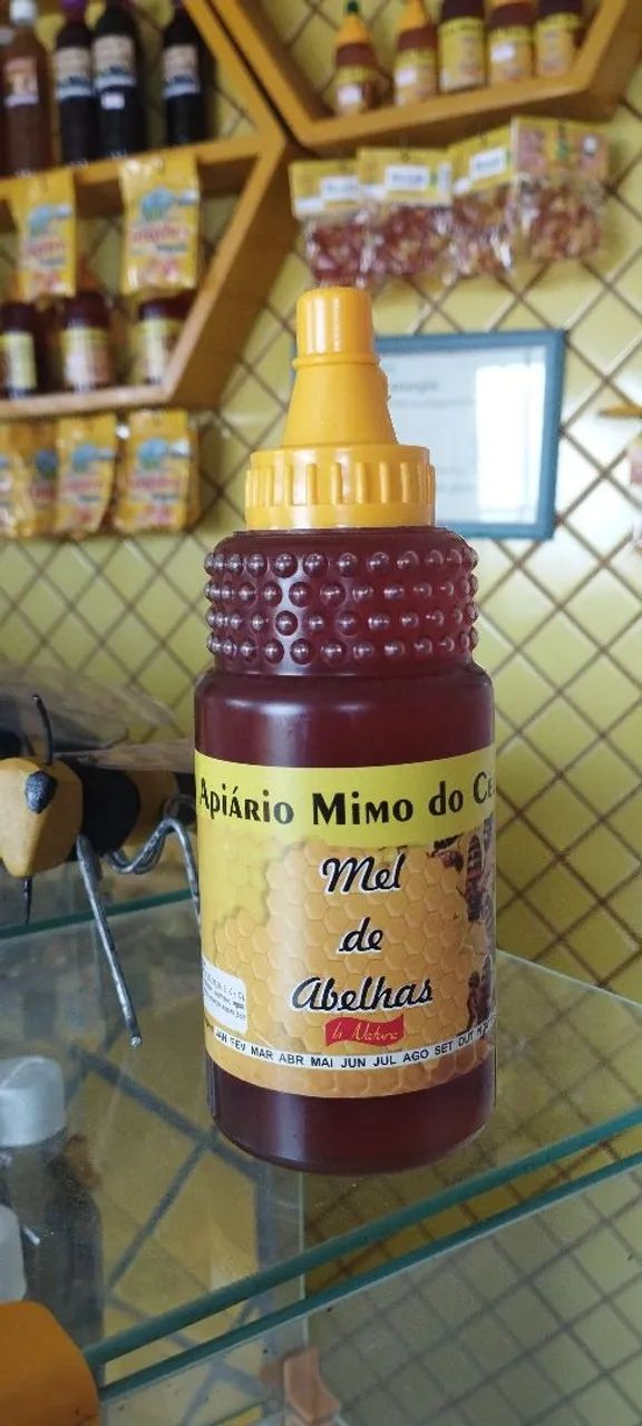 Mel de Abelhas Puro 500g - Apiário Mimo do céu  - Foto 2