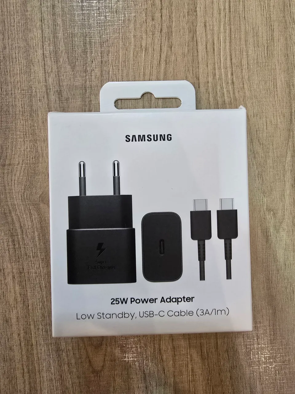 Carregador Samsung 25W Original com Cabo USB-C
