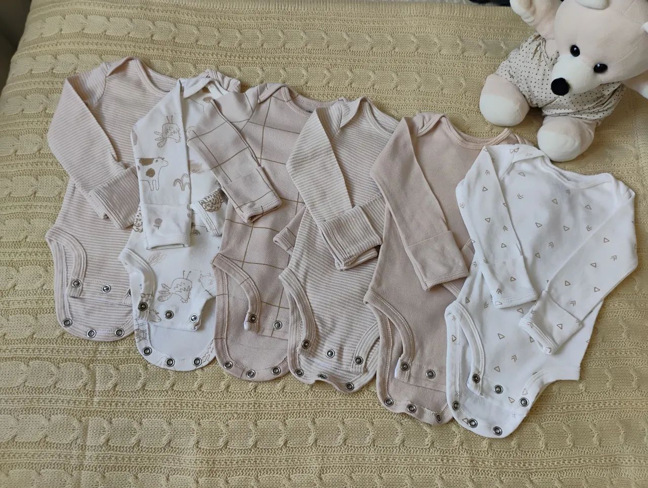 Kit de bodies da Carter's- RN- 6 peças