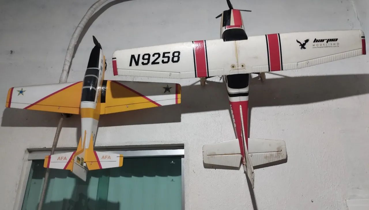 Os Dois Aeromodelos + Radio - Foto 2