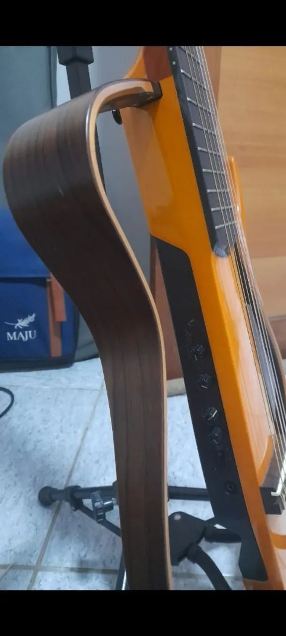 Violão Elétrico Yamaha Silent Guitar SLG110N - Foto 4