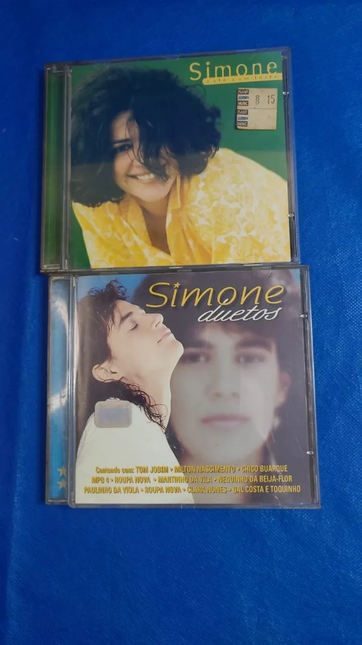 Coleção com 2 CDs originais - Simone