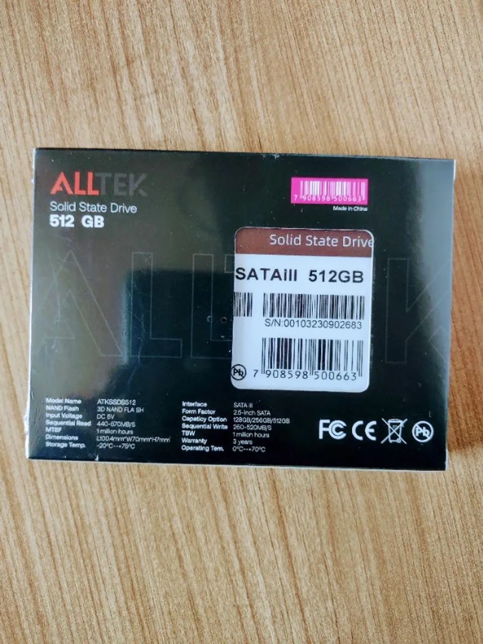 SSD Alltek 2.5 Sata III 6 Gbs - ATKSSDS 512GB - Foto 6