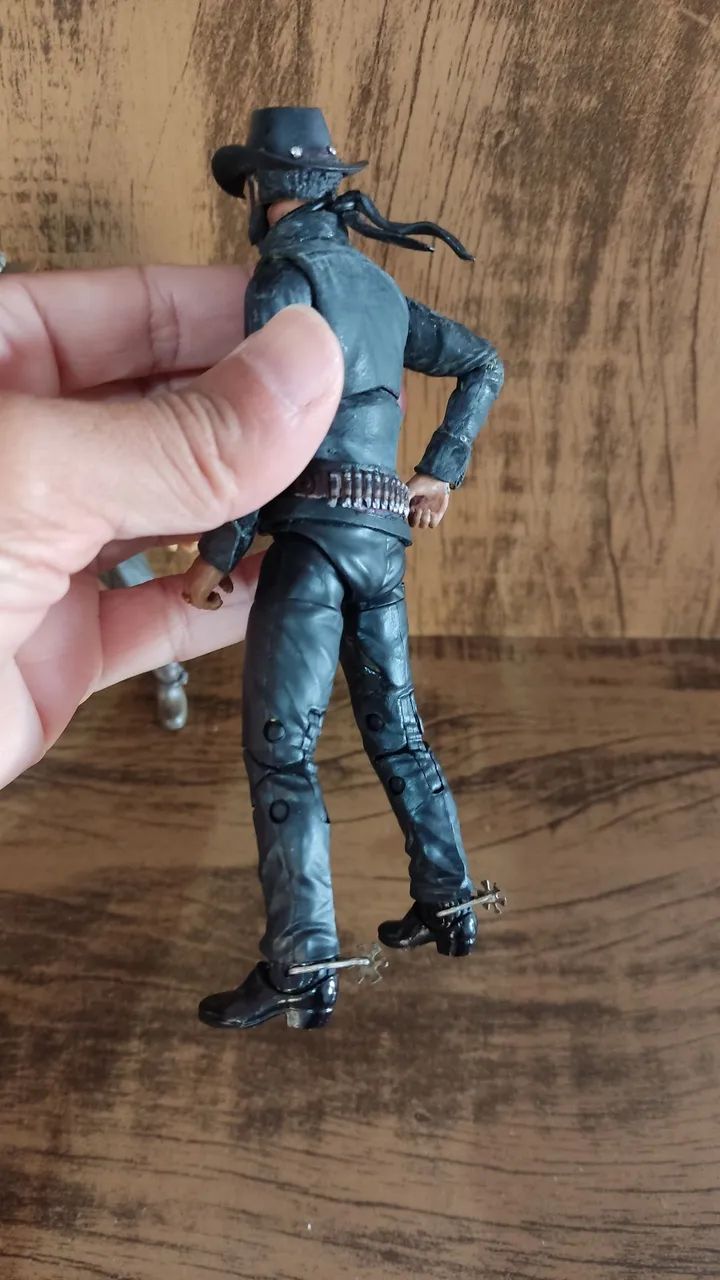 Action Figures bonecos Cowboys peças únicas - Foto 2
