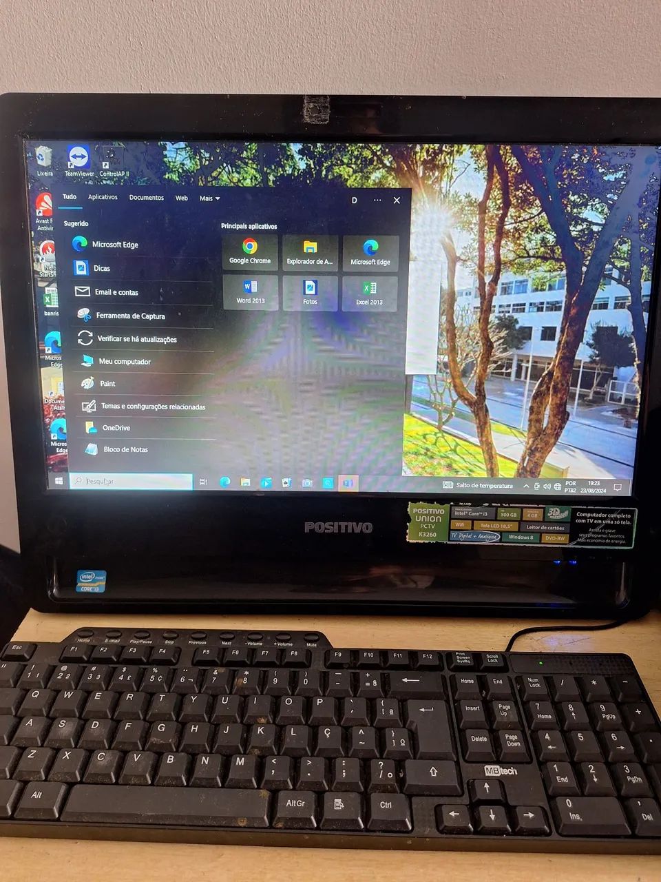 Computador Positivo K3260 - Completo com TV - Foto 3