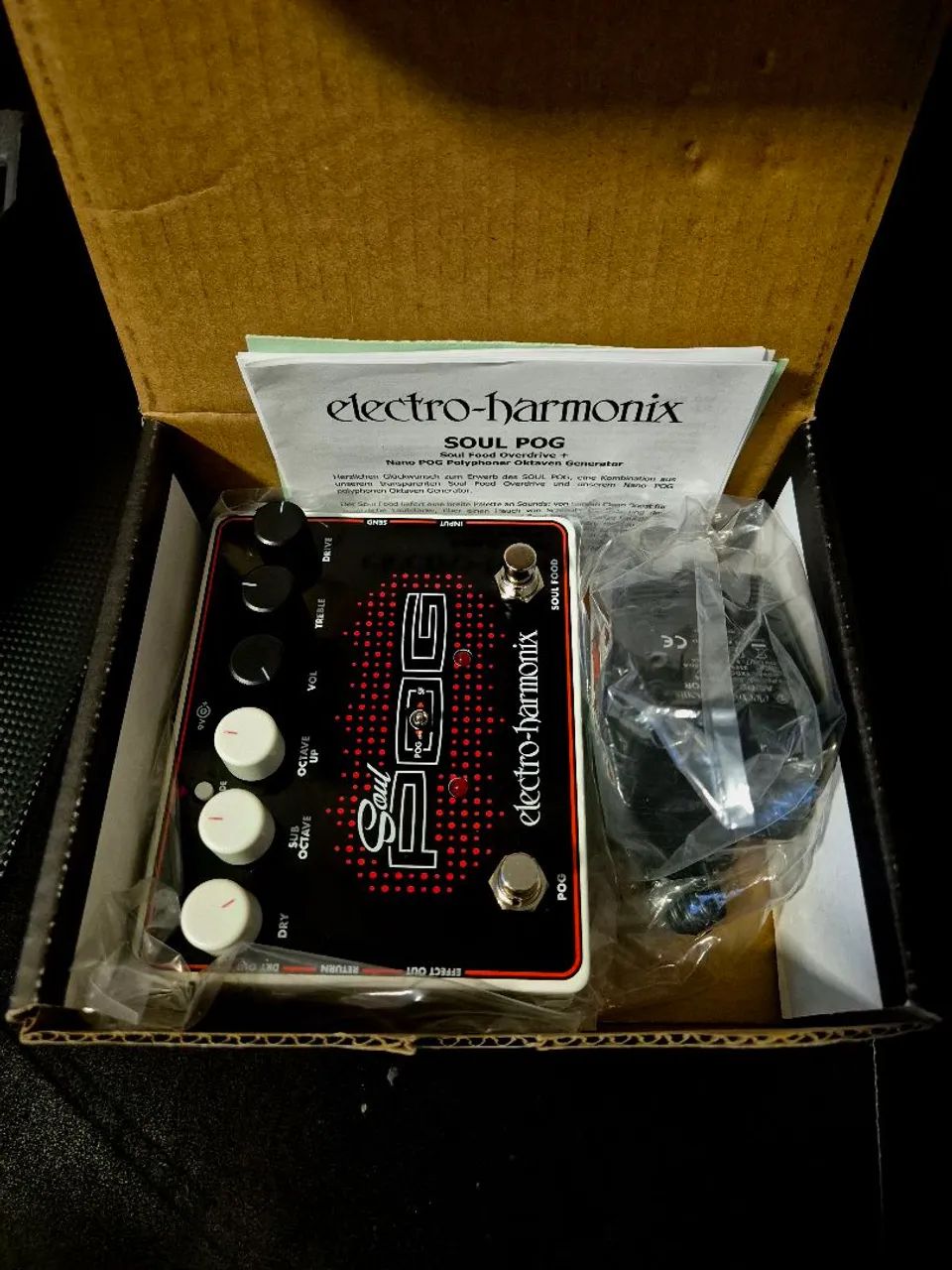 Soul POG (Nano POG + Soul Food Overdrive) Electro Harmonix NOVO na Caixa  - Foto 2