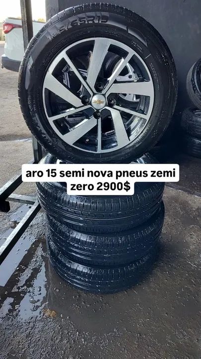 aro 15 c pneus semi novos <br>