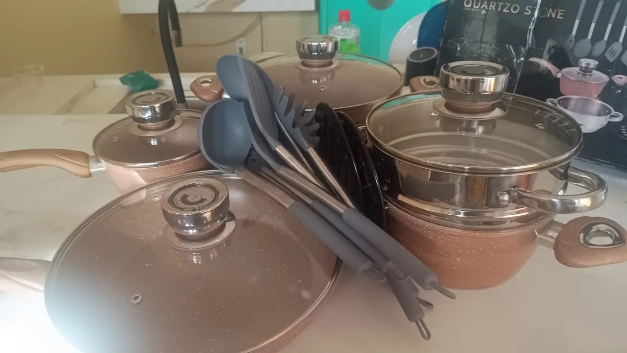 Jogo de Panelas 18 peças- Novo - Foto 3