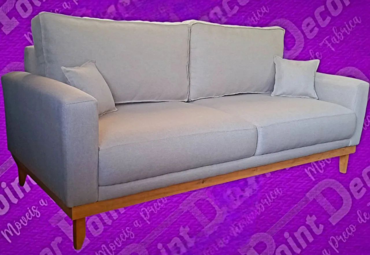 Sofá 2 Lugares Moderno e Confortável - Foto 5