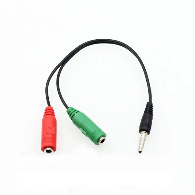 Cabo Headset Para Fone, 2 P2 Fêmea Para 1 P2 Macho - Foto 5