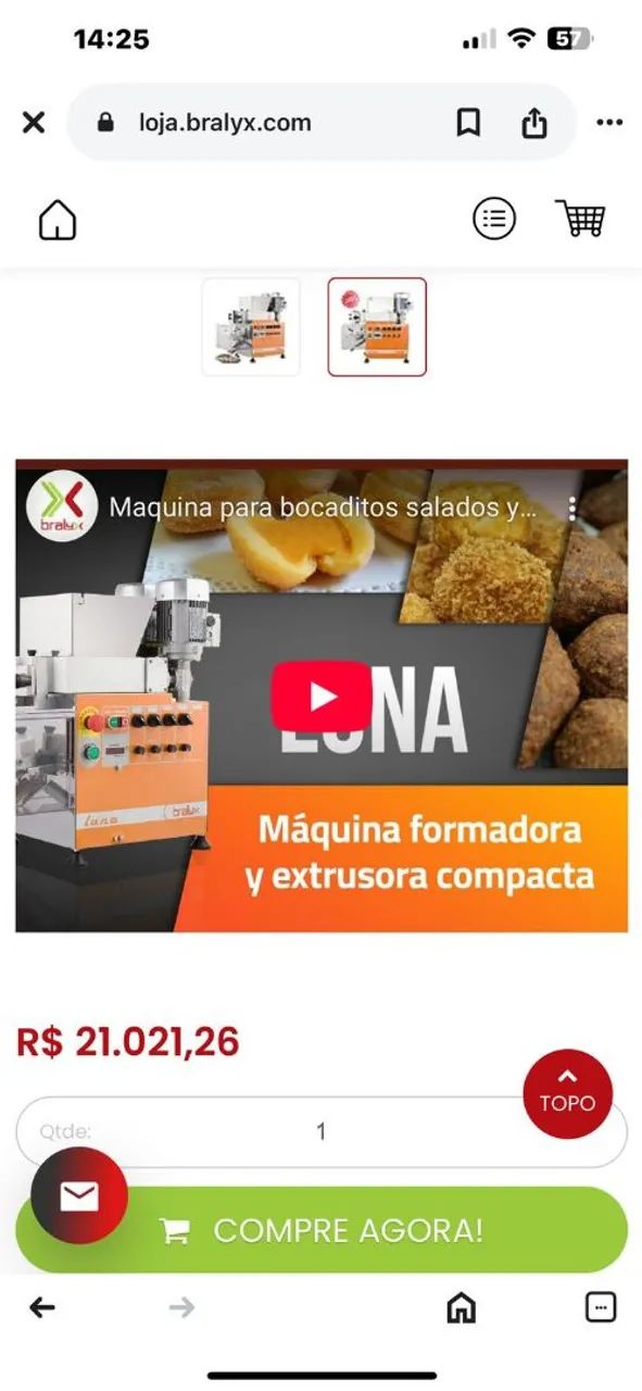 Máquina bralyx luna - Foto 5