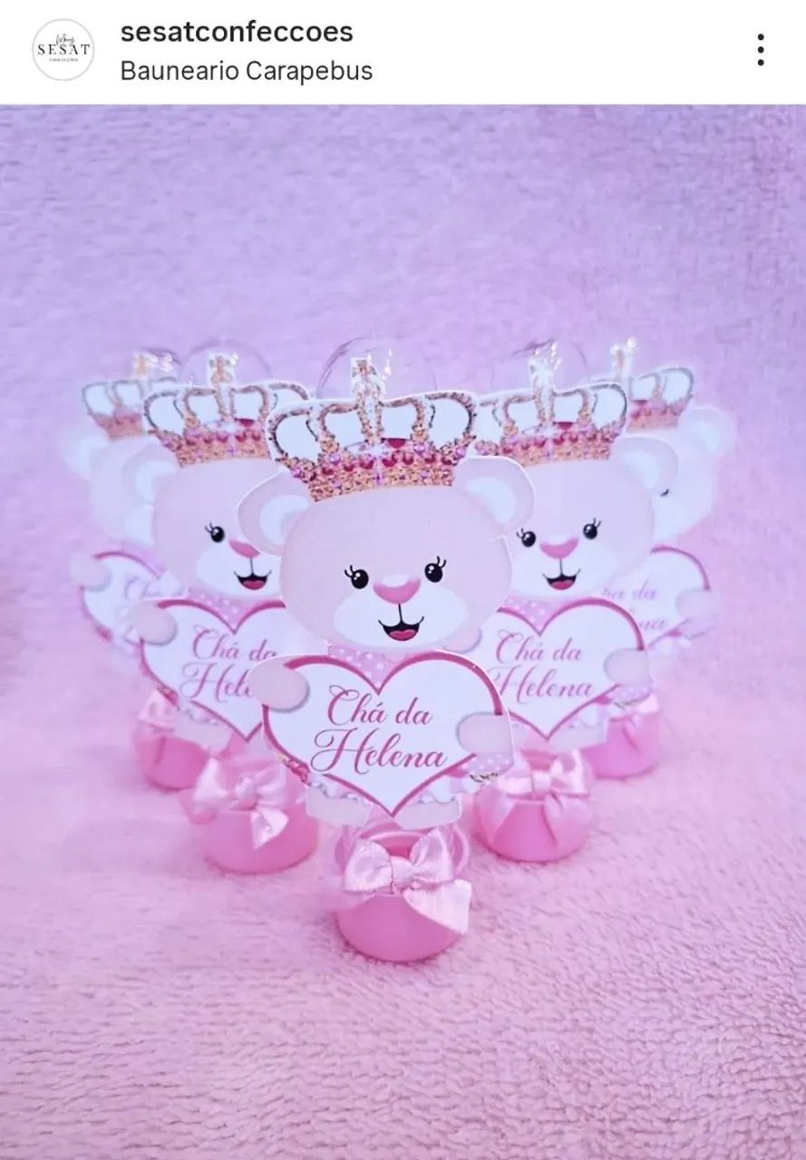 Lembrancinhas Chá de Bebê Personalizadas - Foto 3