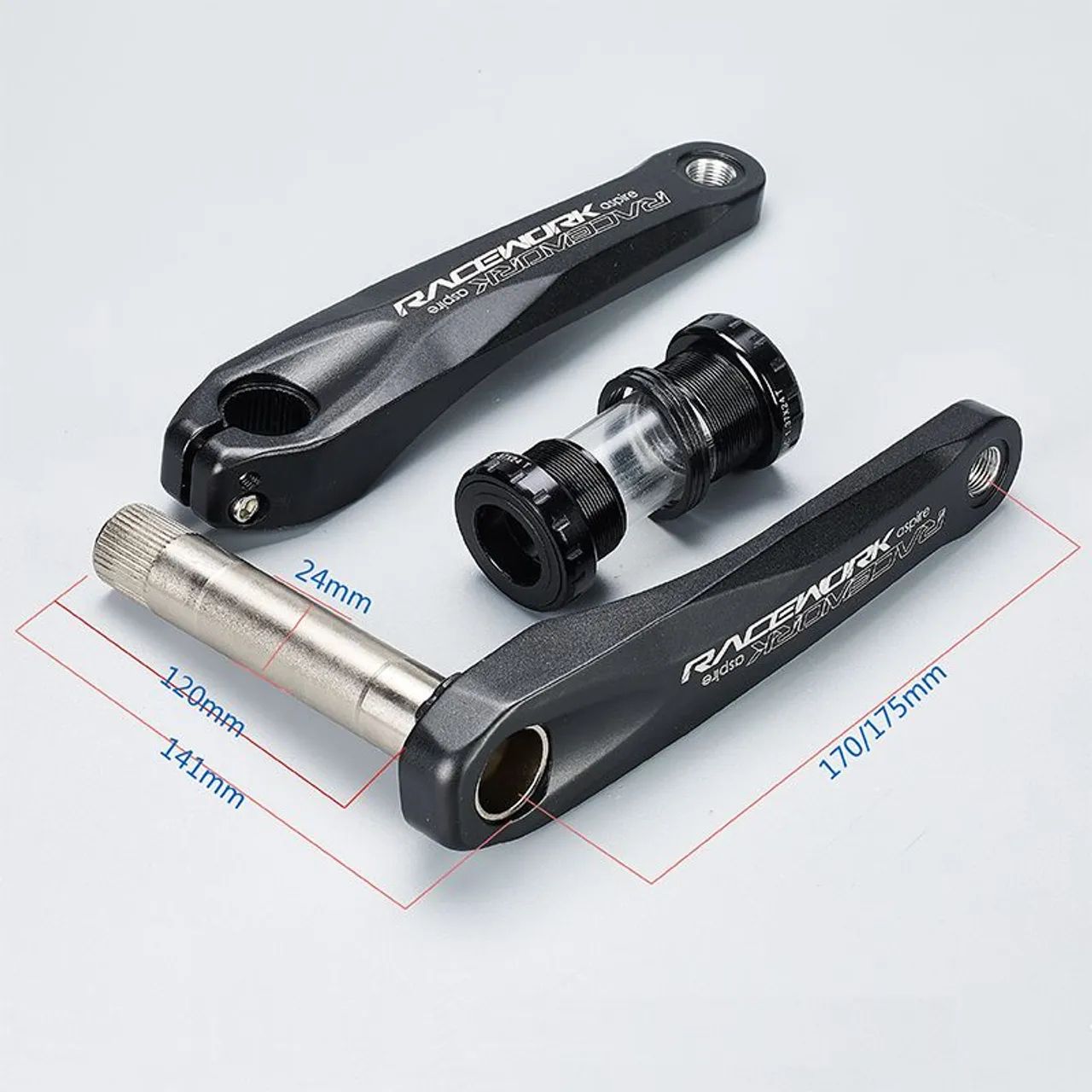Pedivela Racework Aspire GXP 175mm 34T 3mm - Foto 4
