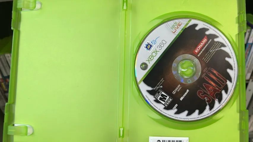 Saw Xbox 360 (capa reimpressa) - Foto 2