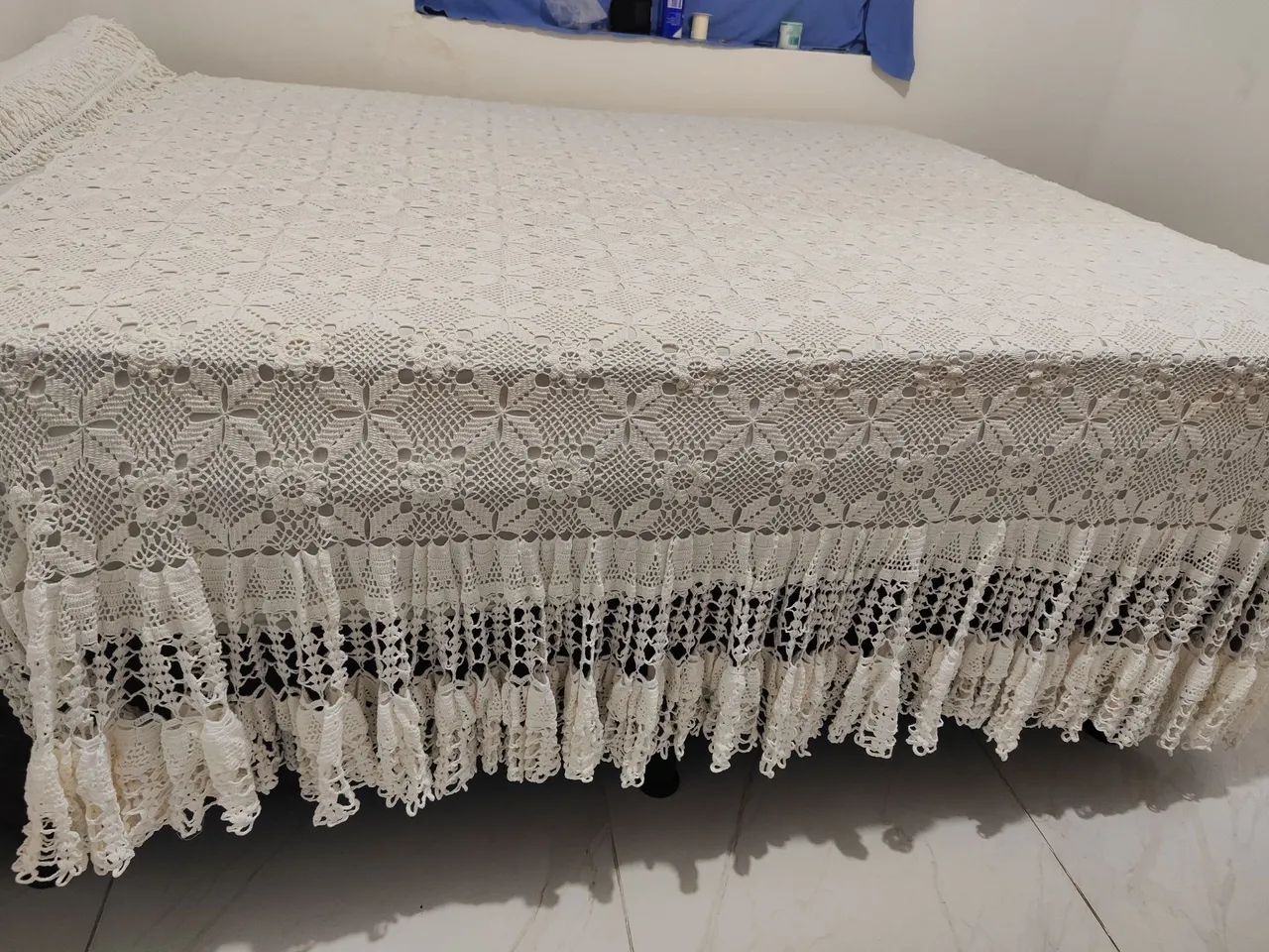 Colcha de Crochê - Delicado e Elegante