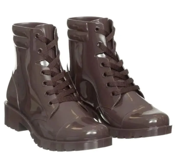 Bota Feminina Coturno Chocolate GALOCHA