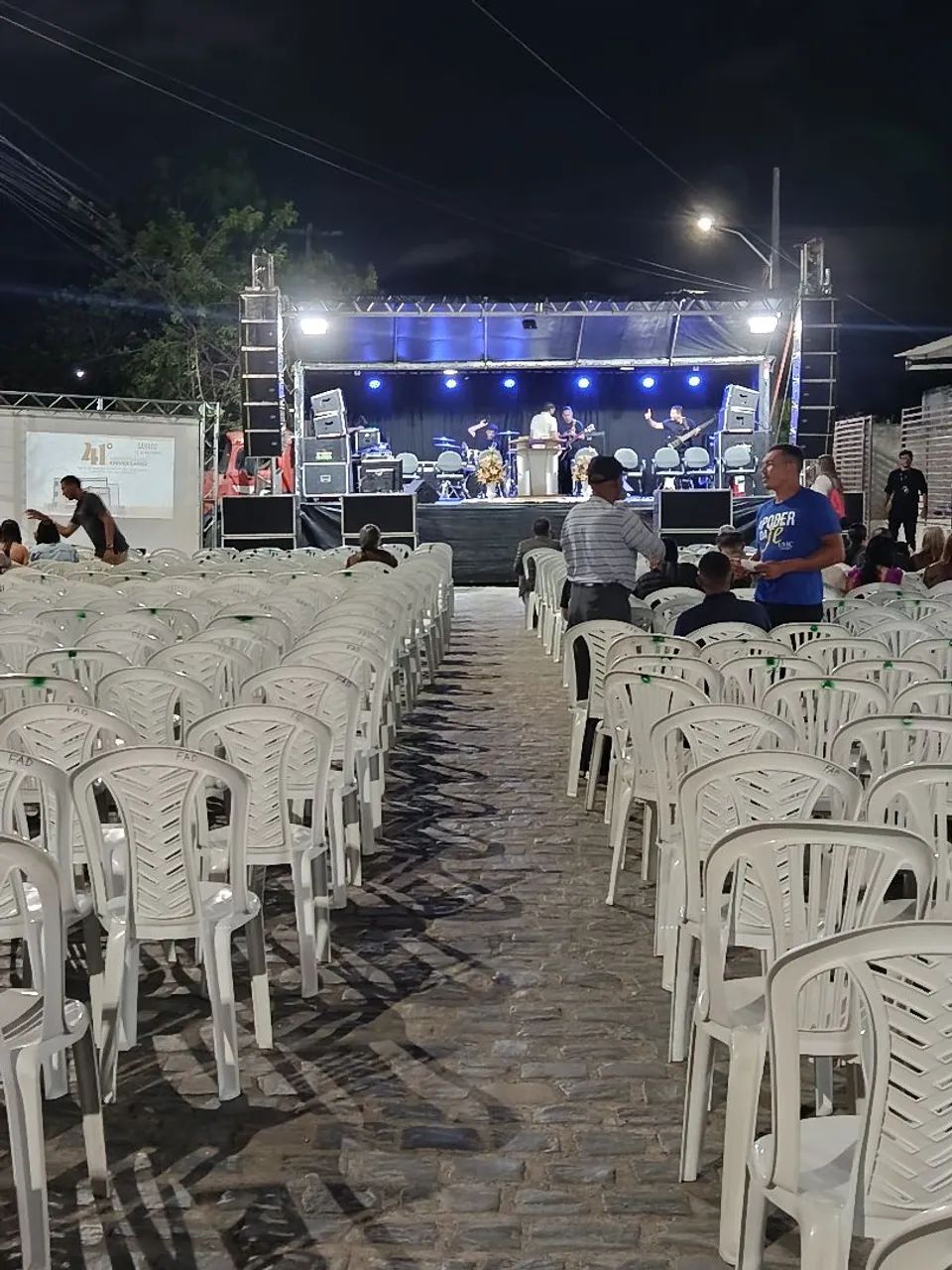 Material para eventos,som palco, iluminação, painel de Led  - Foto 2