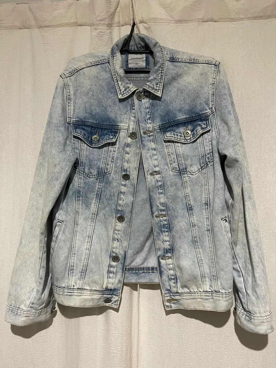 Casaco Jeans Masculino P - Foto 5