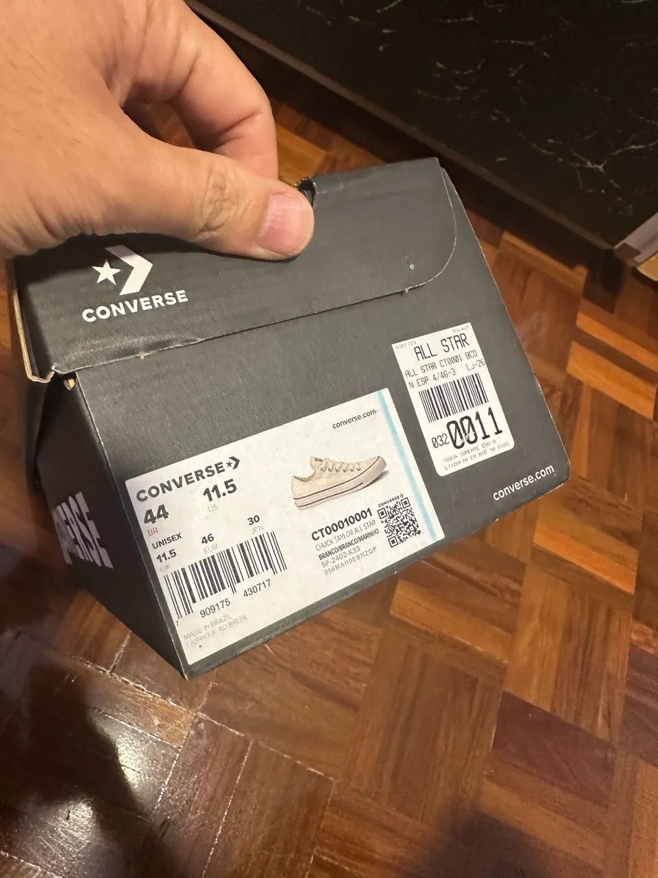 Tênis original CONVERSE All Star branco 44 - Foto 2