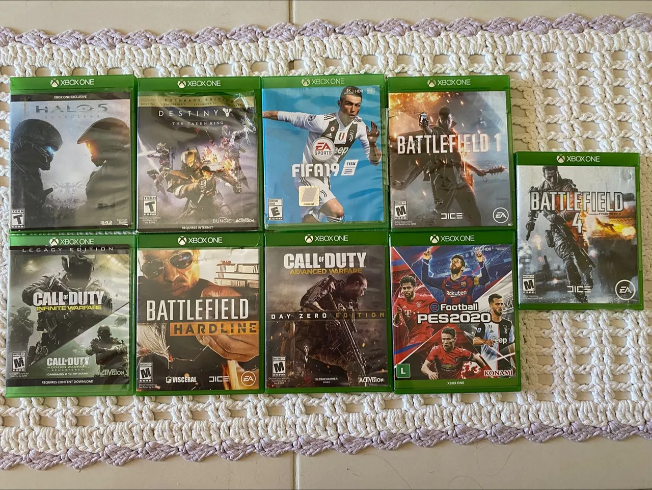 Vendo Coleção de Jogos Xbox One - Diversos Títulos