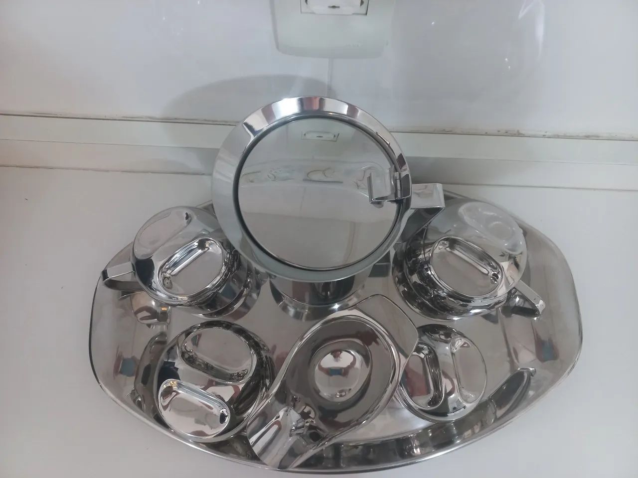 Bandeja de chá é café  - Foto 3