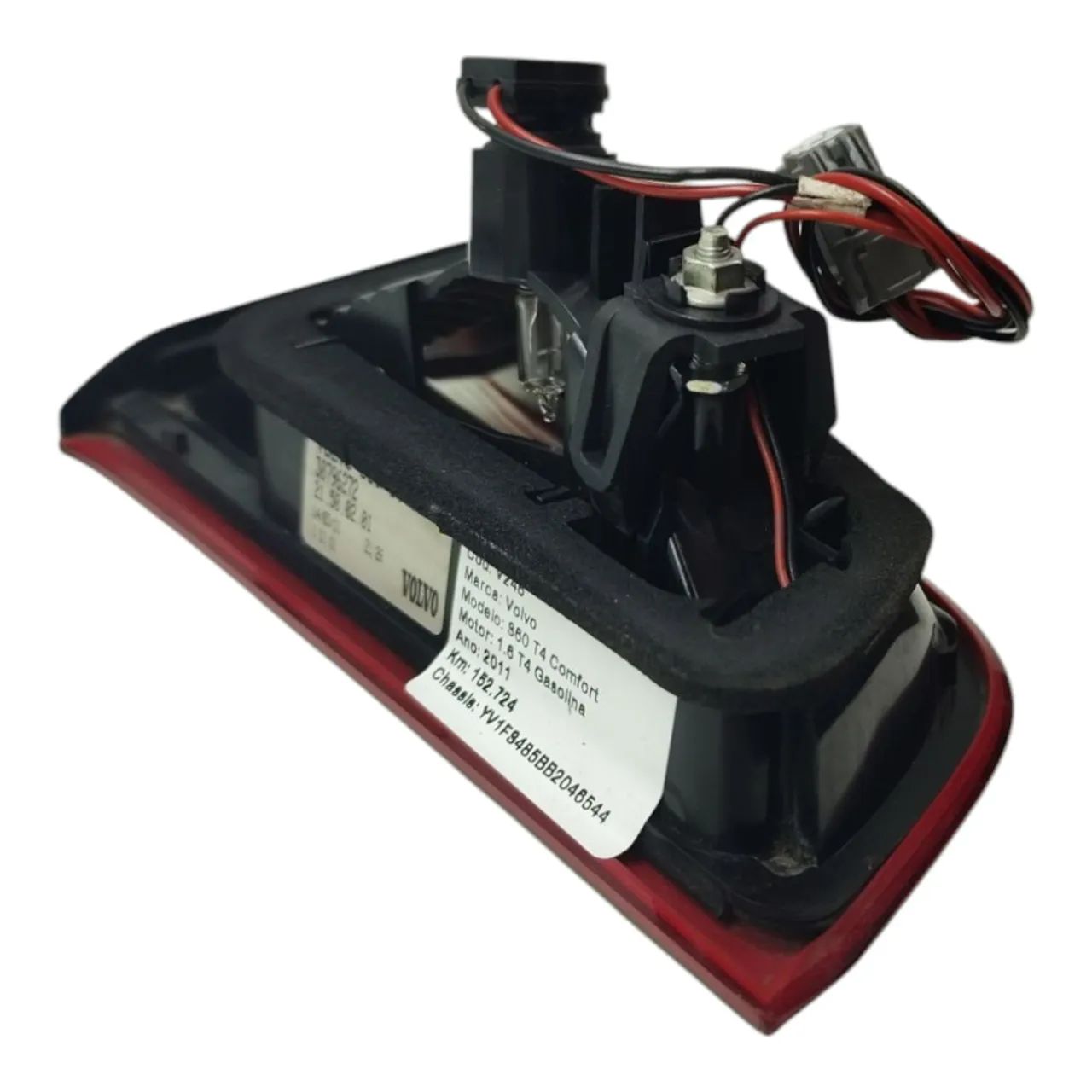 Lanterna Tampa Traseira Direita Volvo S60 T4 2011 2012 2018 - Foto 3