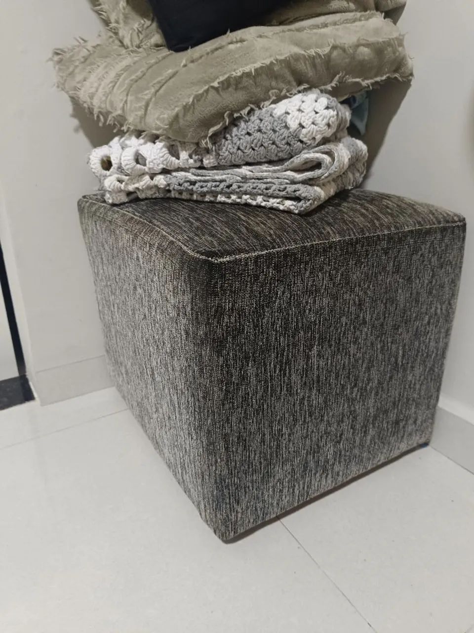 Puff Decorativo Quadrado