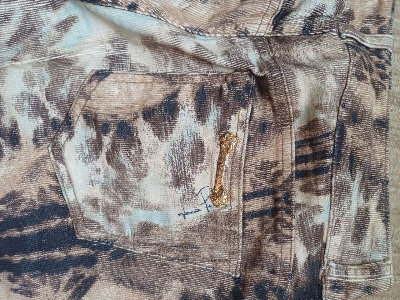 Calça Feminina Estampada Animal Print - Foto 4
