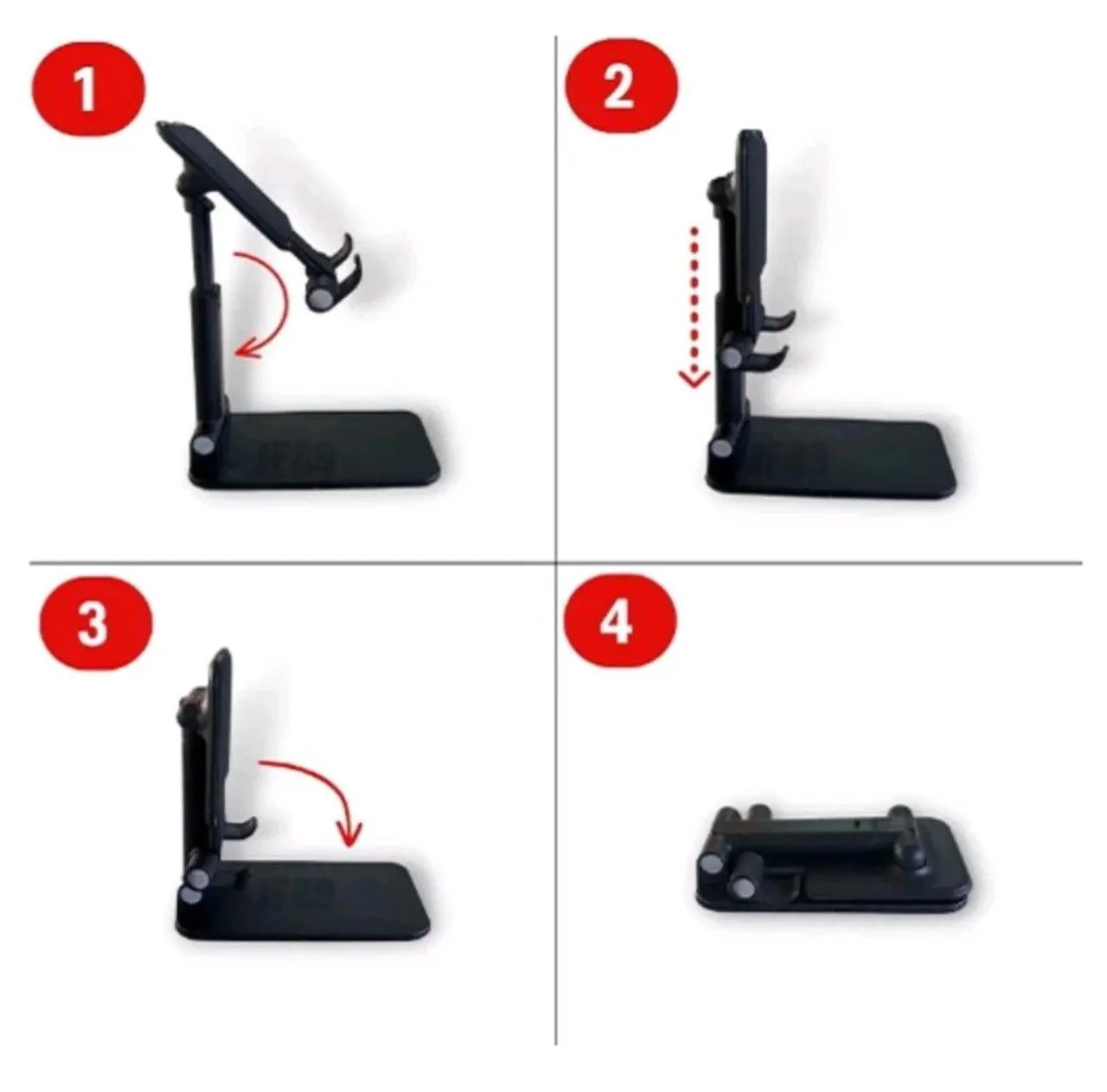 Suporte para celular e Tablet mesa dobrável universal  - Foto 4
